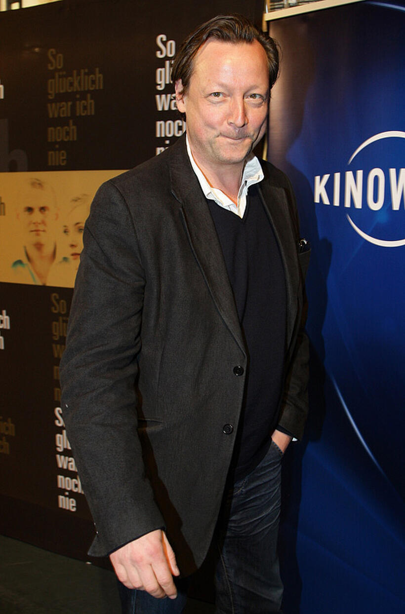 Matthias Brandt at the Berlin premiere of "So Gluecklich War Ich Noch Nie."