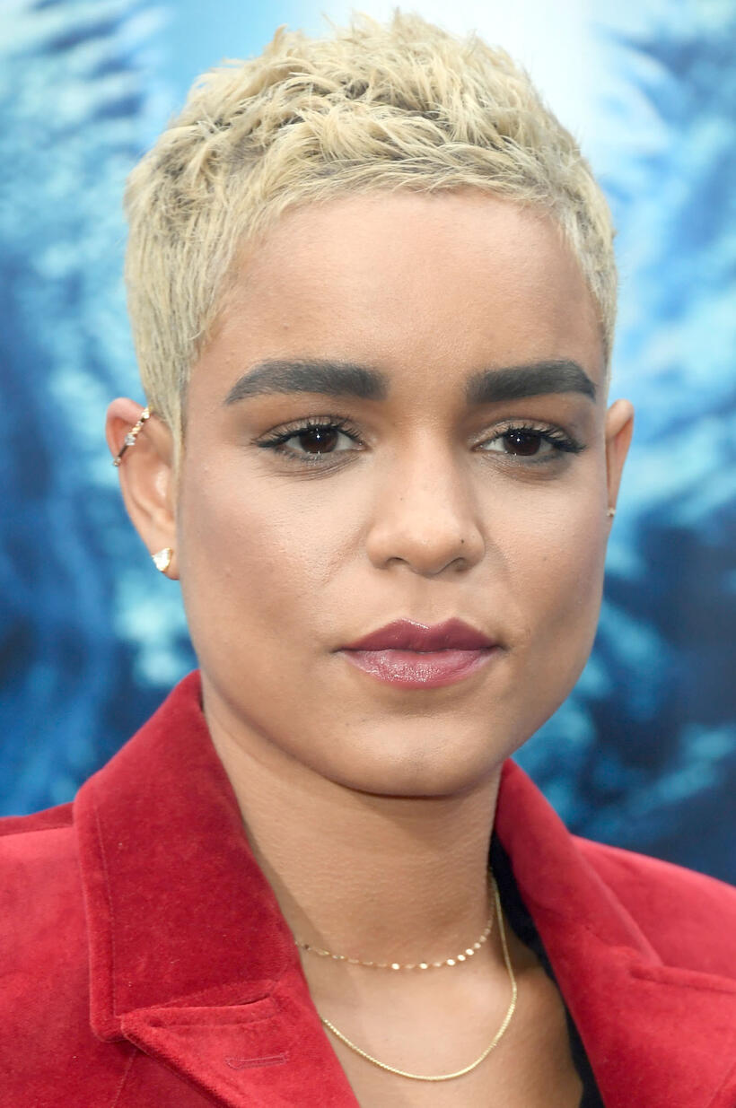 Elizabeth Ludlow at the premiere of "Godzilla: King Of The Monsters" in Hollywood.