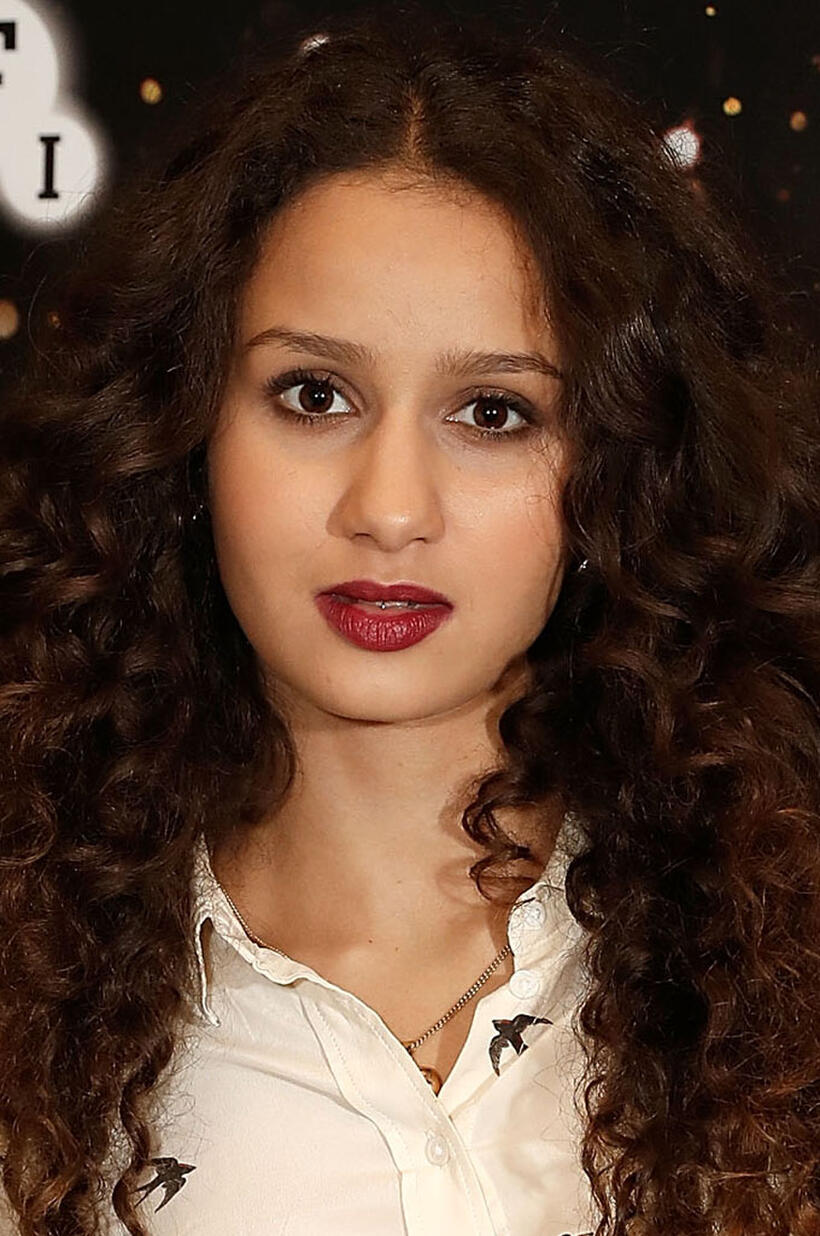 Oulaya Amamra at the "Divines" screening during the 60th BFI London Film Festival.