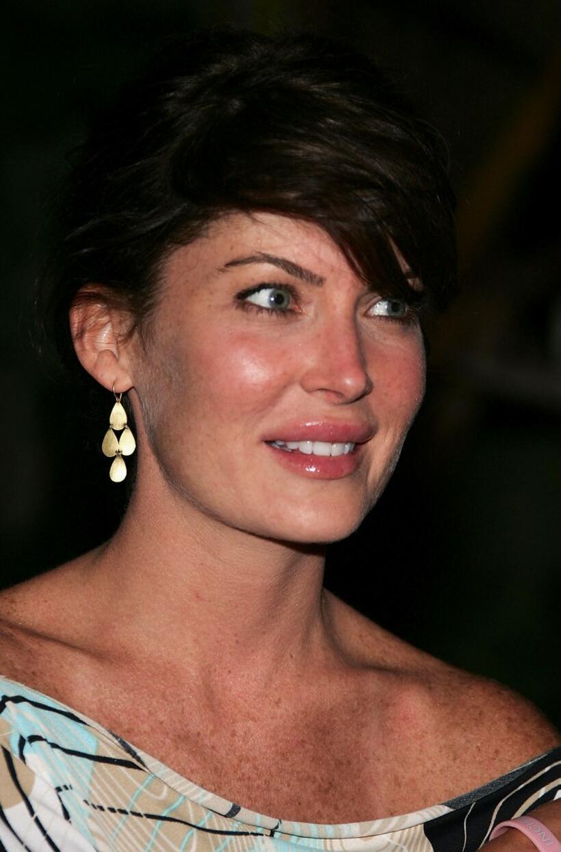 Lara Flynn Boyle at the Jimmy Choo and Cartier Present "Four Inches" event.