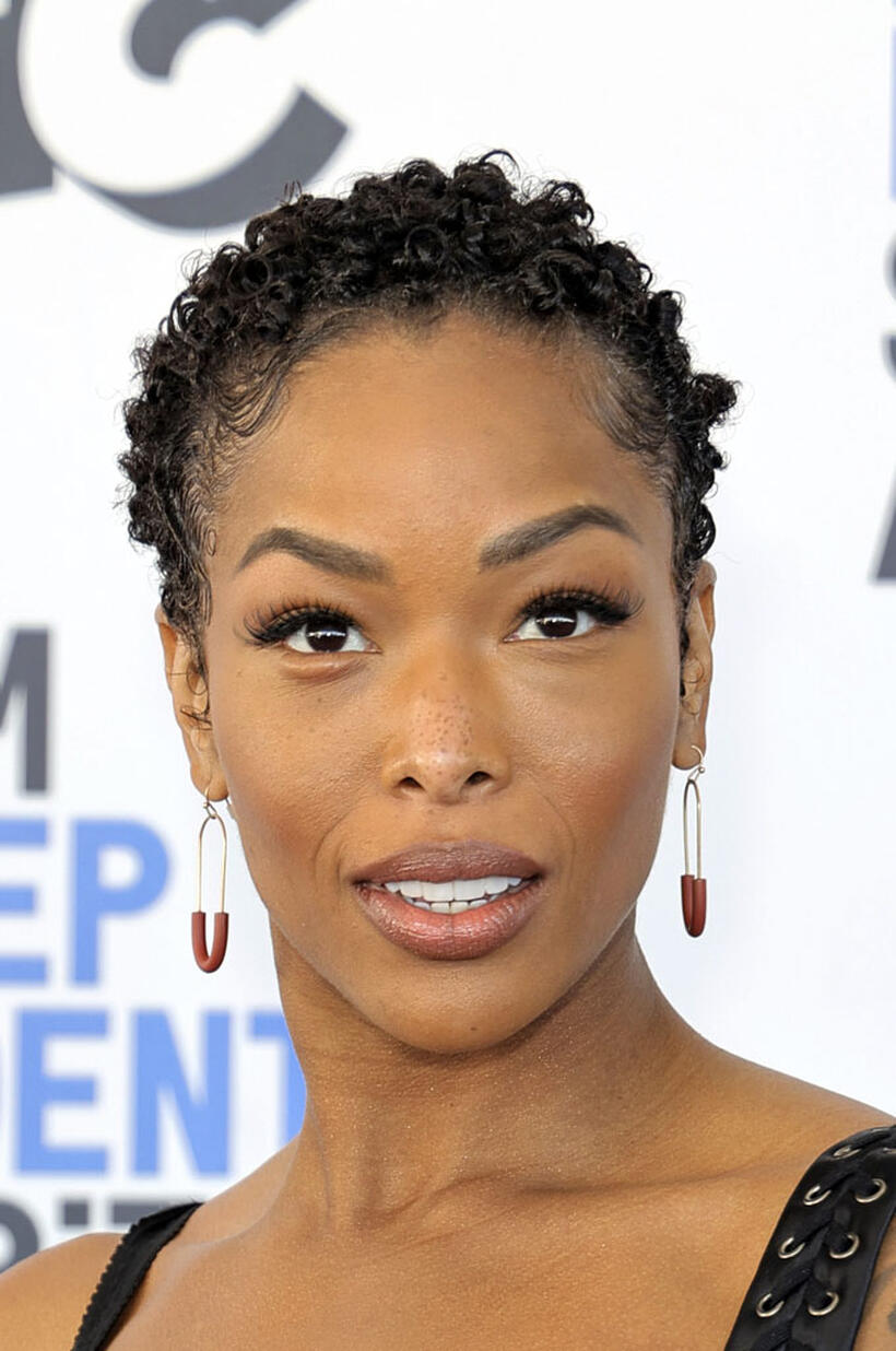 Brittany S. Hall at the 2022 Film Independent Spirit Awards in Santa Monica, California.