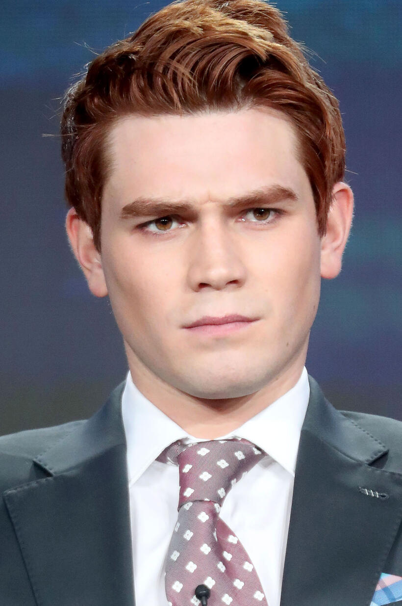 K.J. Apa during the CW portion of the 2017 Winter Television Critics Association press tour in Pasadena, CA.