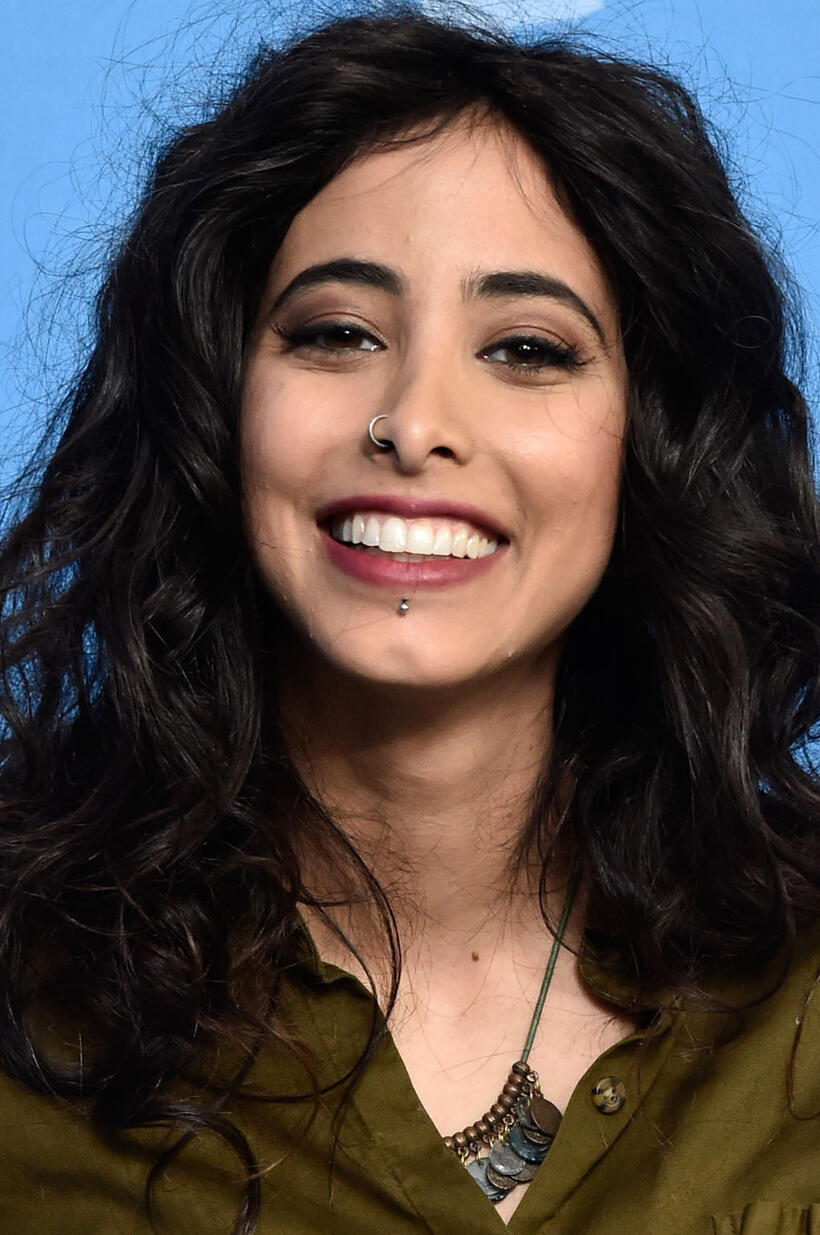Samar Qupty at the "Junction 48" photo call during the 66th Berlinale International Film Festival.