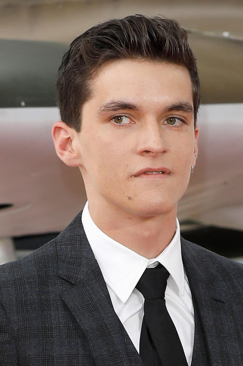 Fionn Whitehead at the "Dunkirk" world premiere in London.