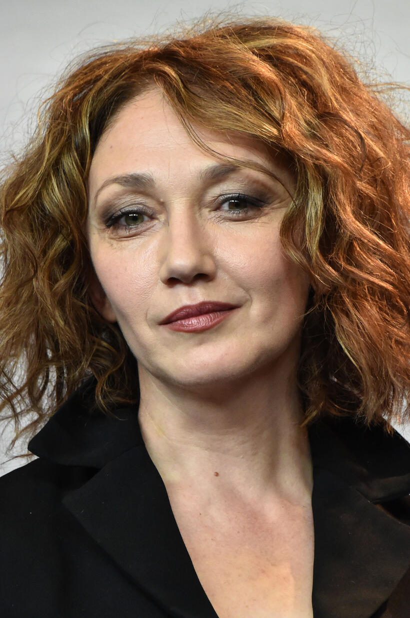 Evgenia Dodina at the "In Times Of Fading Light" press conference during the 67th Berlinale International Film Festival.