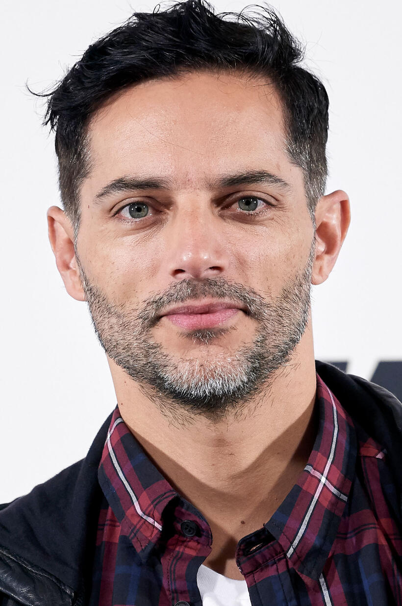 Joaquin Furriel at the "Taxi a Gibraltar" photocall in Madrid.