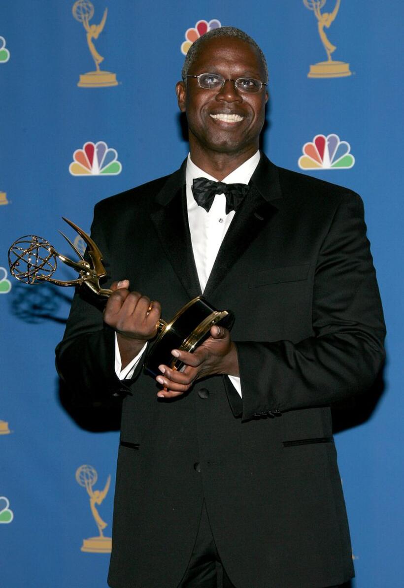 Andre Braugher at the 58th Annual Primetime Emmy Awards, in the press room.