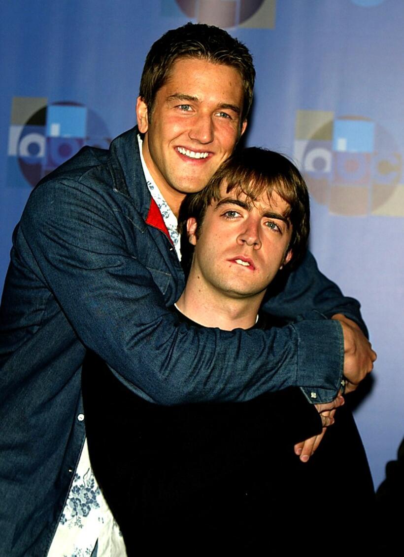 Josh Braaten and Derek Waters at the 2004 TCA Winter Tour during the ABC-TV's All-Star Party.