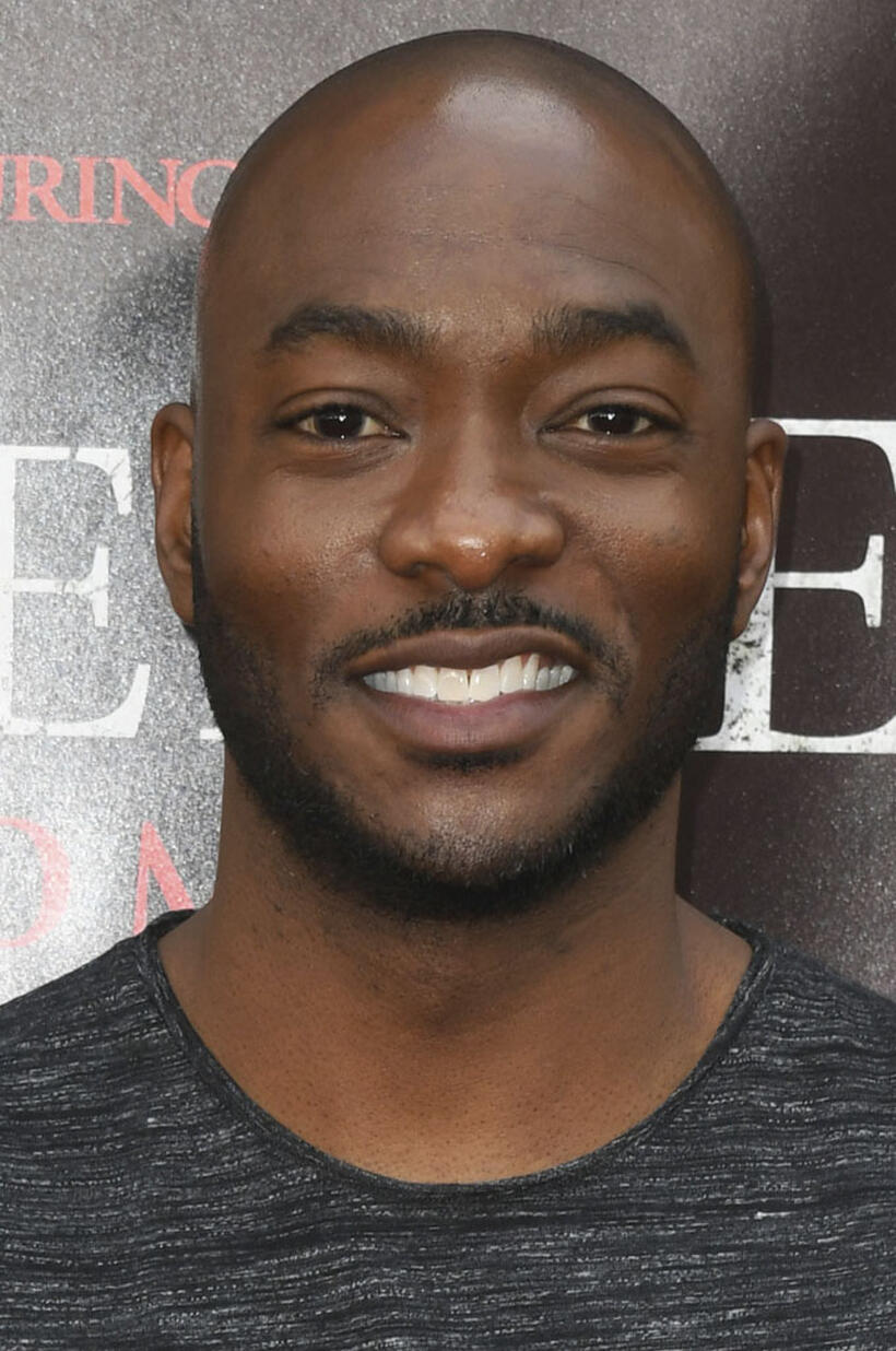 B.J. Britt at the premiere of "Annabelle Comes Home" in Westwood, California.