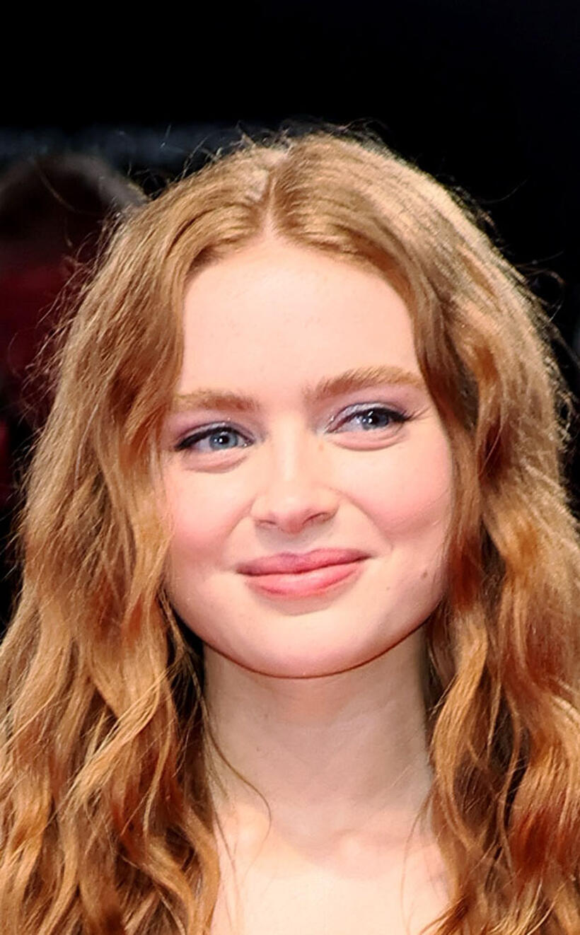 Sadie Sink at the "The Whale" red carpet during the 79th Venice International Film Festival.