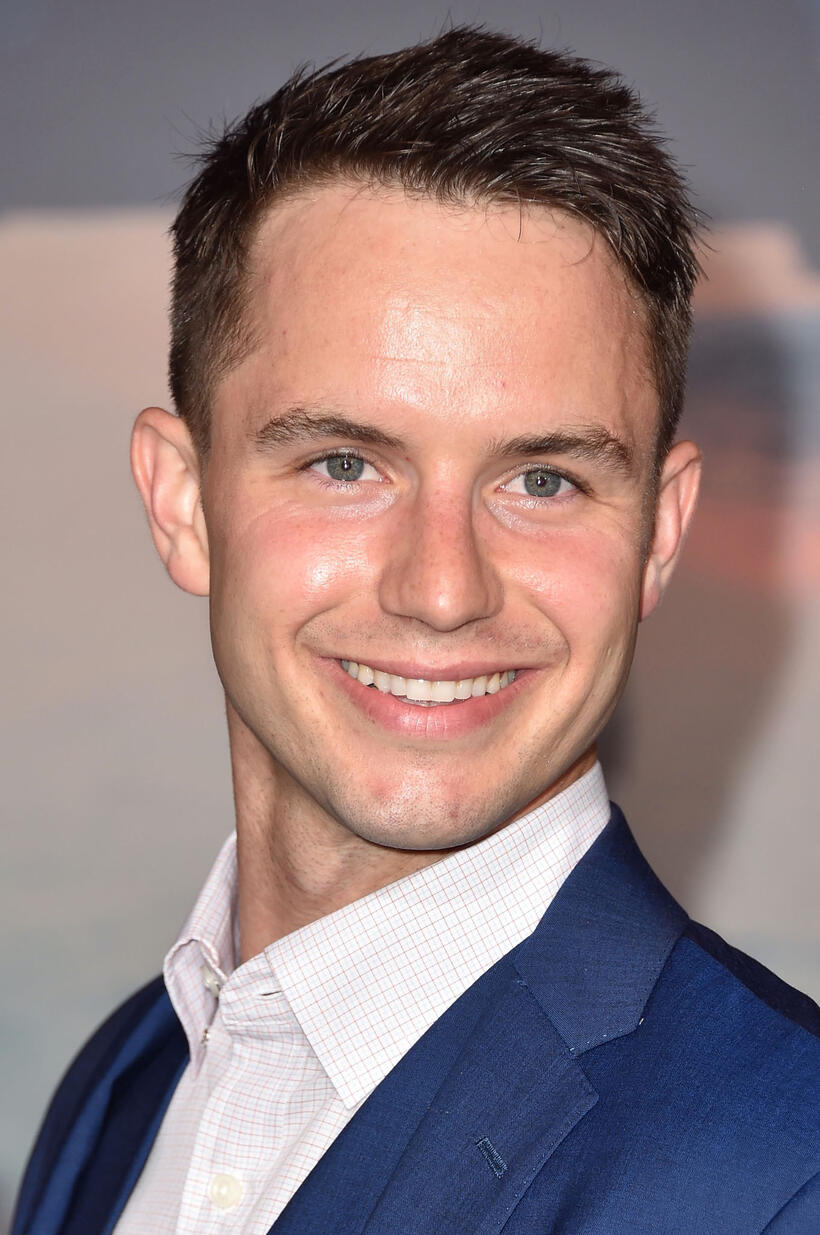 Will Brittain at the premiere of "Kong: Skull Island" in Hollywood.