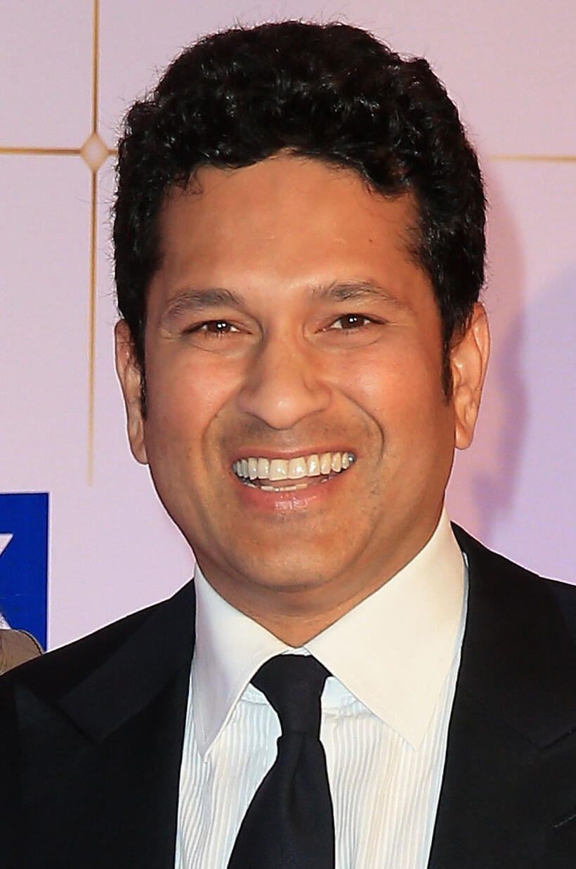 Sachin Tendulkar at the Taj Mahal Palace Hotel in Mumbai.