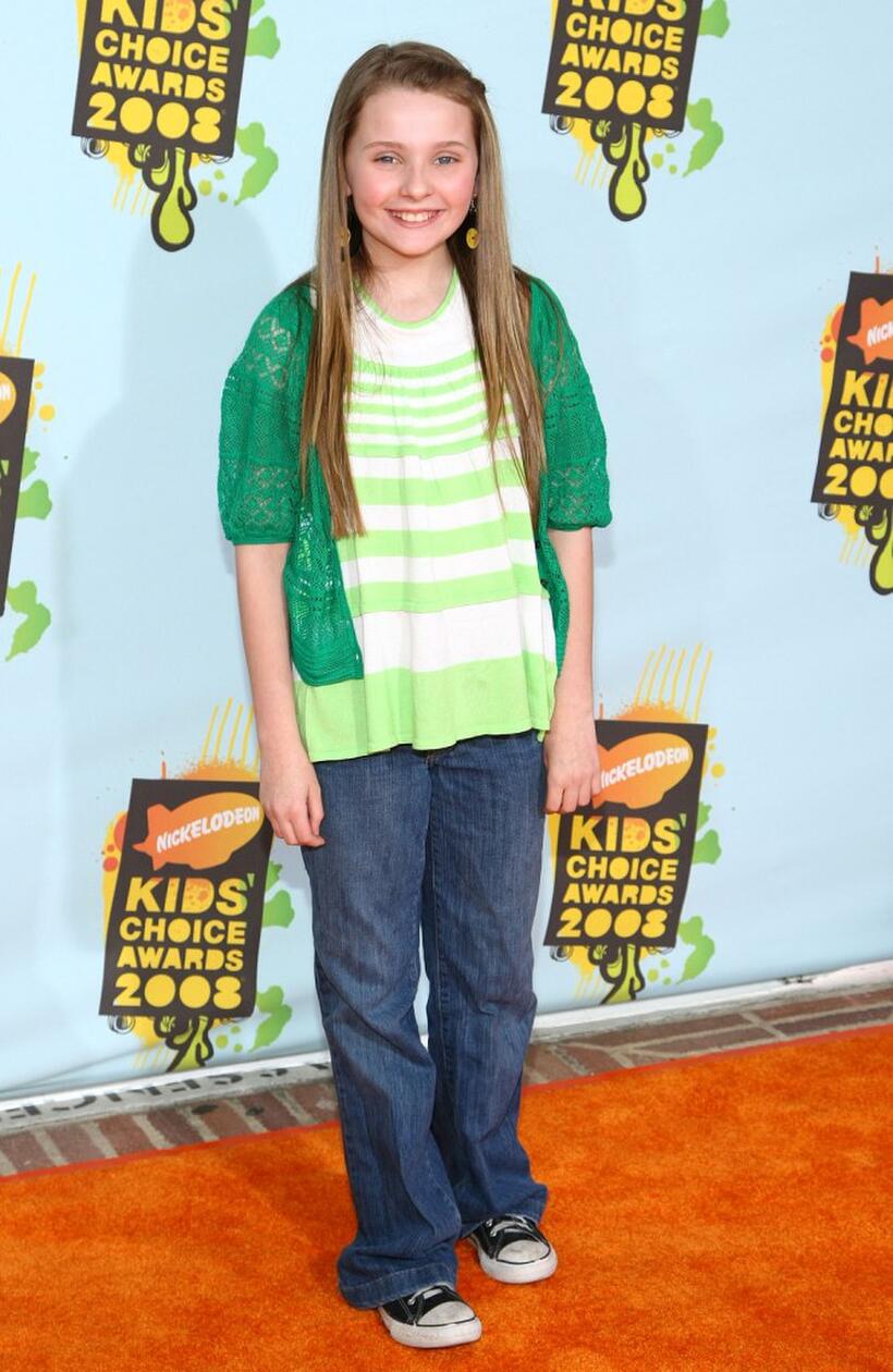Abigail Breslin at the 2008 Kids Choice Awards.