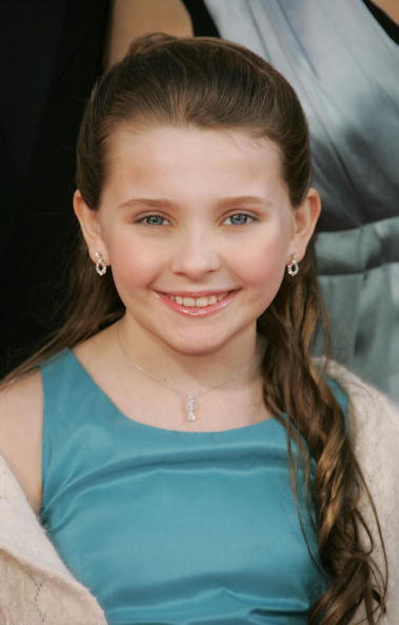 Abigail Breslin at the 64th Annual Golden Globe Awards.