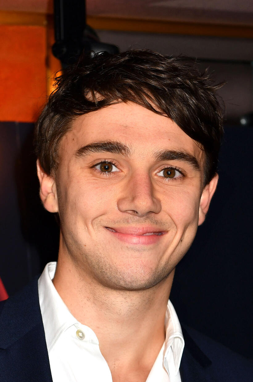 Calam Lynch at the UK premiere of "Benediction" during the 65th BFI London Film Festival.