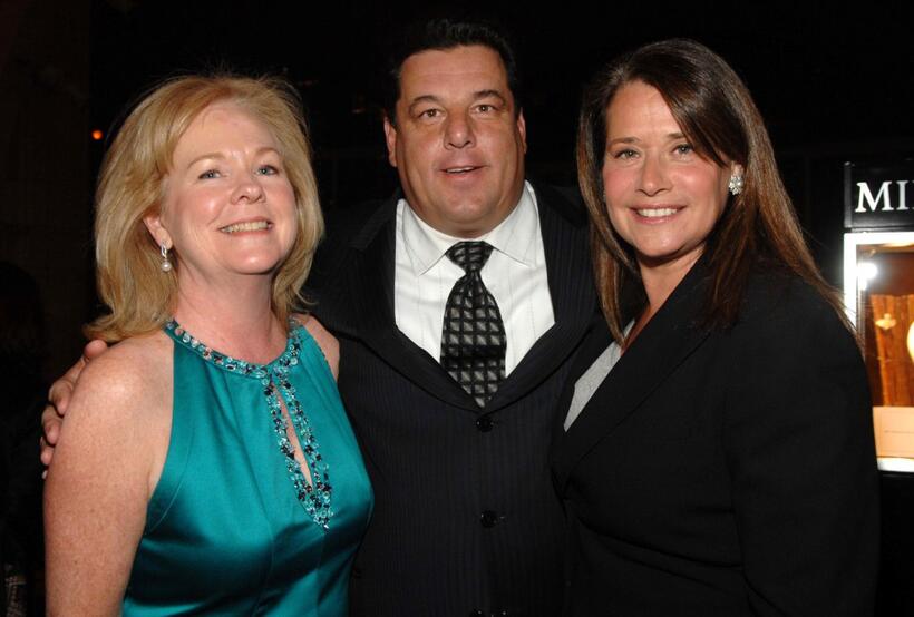 Lorraine Bracco, Susan Unagaro and Steve Schirripa at the Annual Holiday Auction and Dinner.