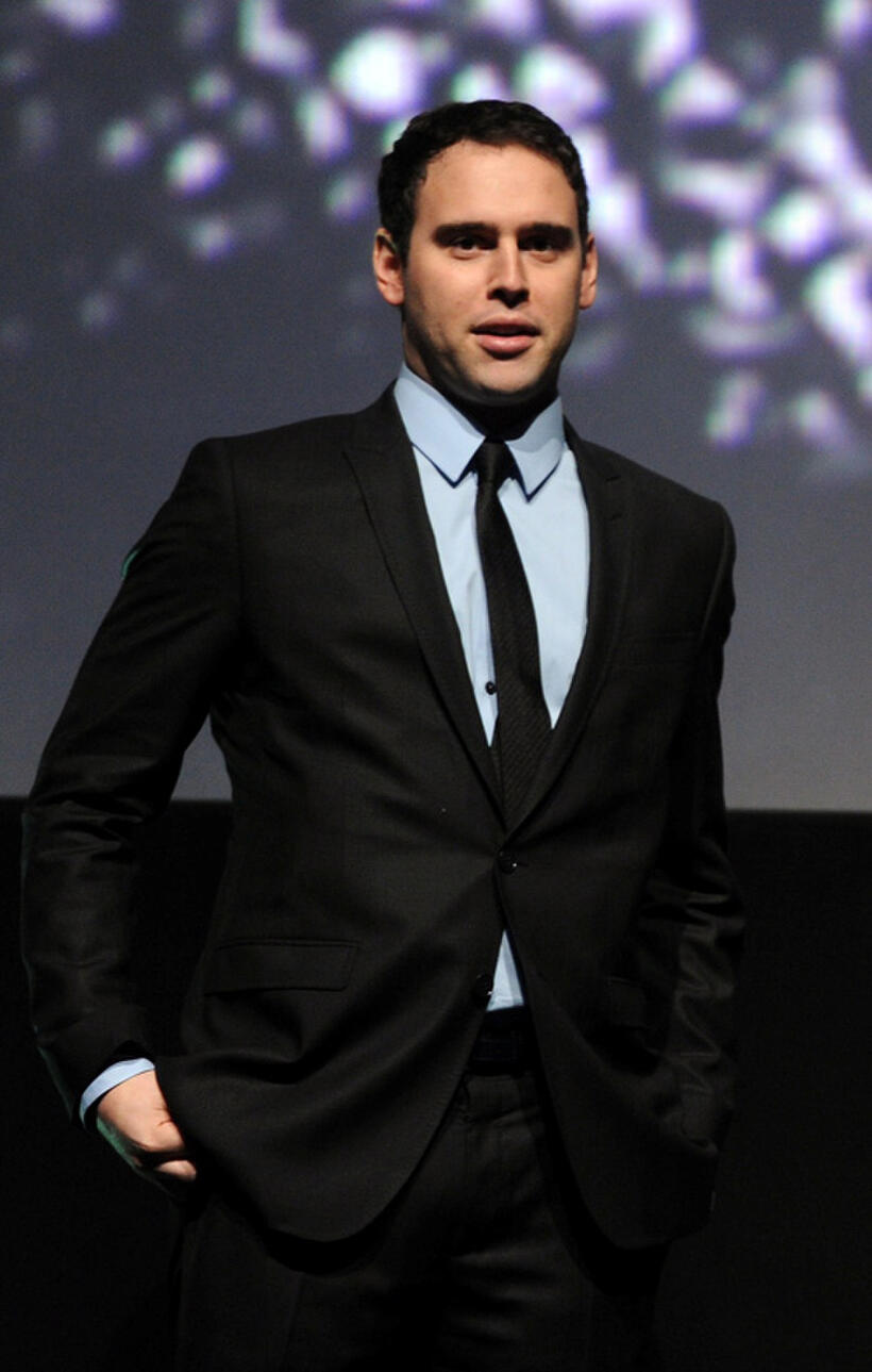 Scooter Braun at the California premiere of "Justin Bieber: Never Say Never."