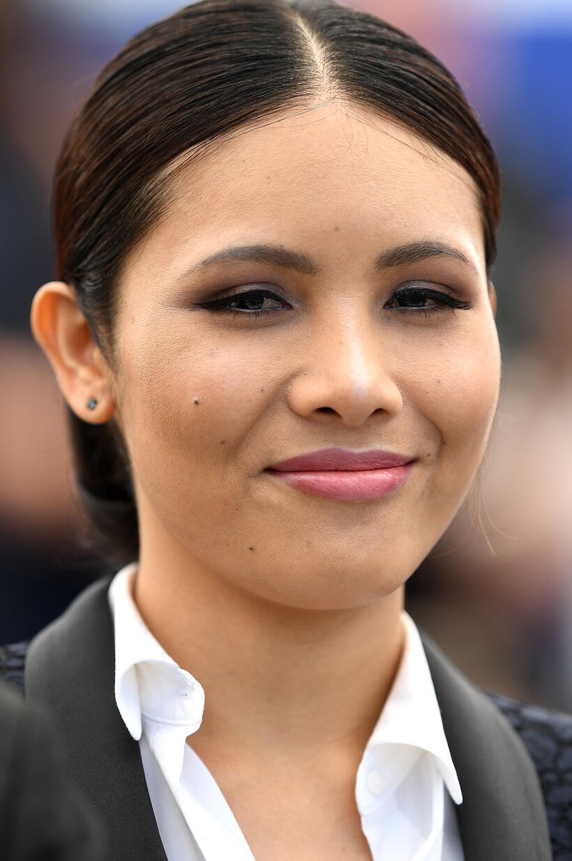 Pornchanok Mabklang at the "A Prayer Before Dawn" photocall during the 70th annual Cannes Film Festival.