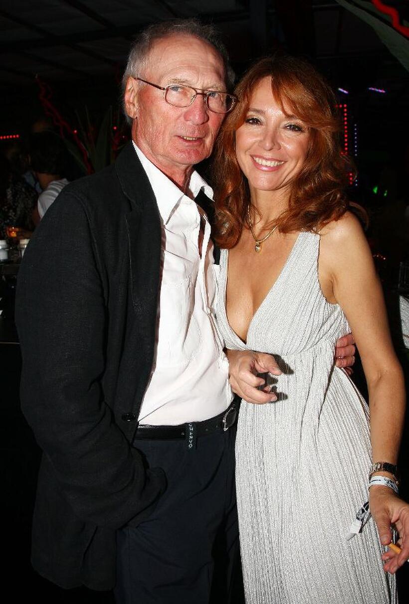 Arthur Brauss and Cornelia Corba at the Movie Meets Media party.