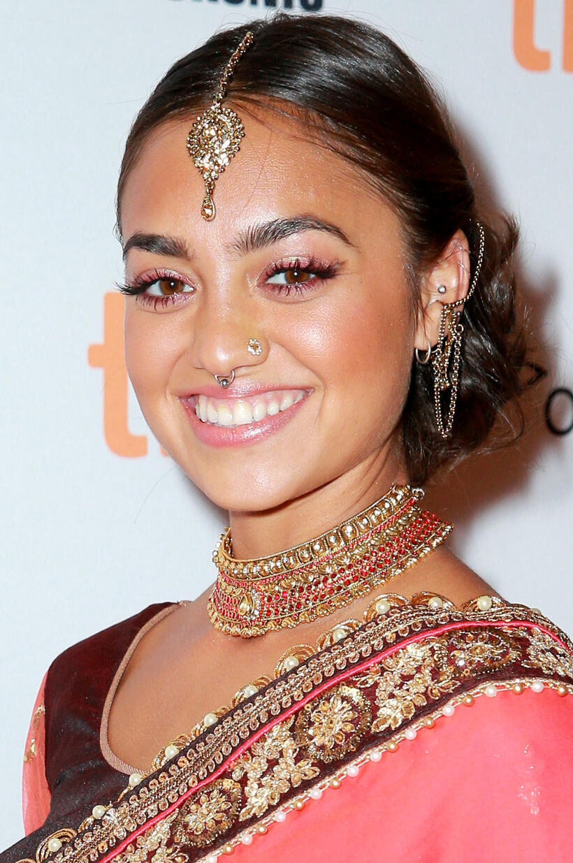 Shazi Raja at the "Brad's Status" premiere during the 2017 Toronto International Film Festival.