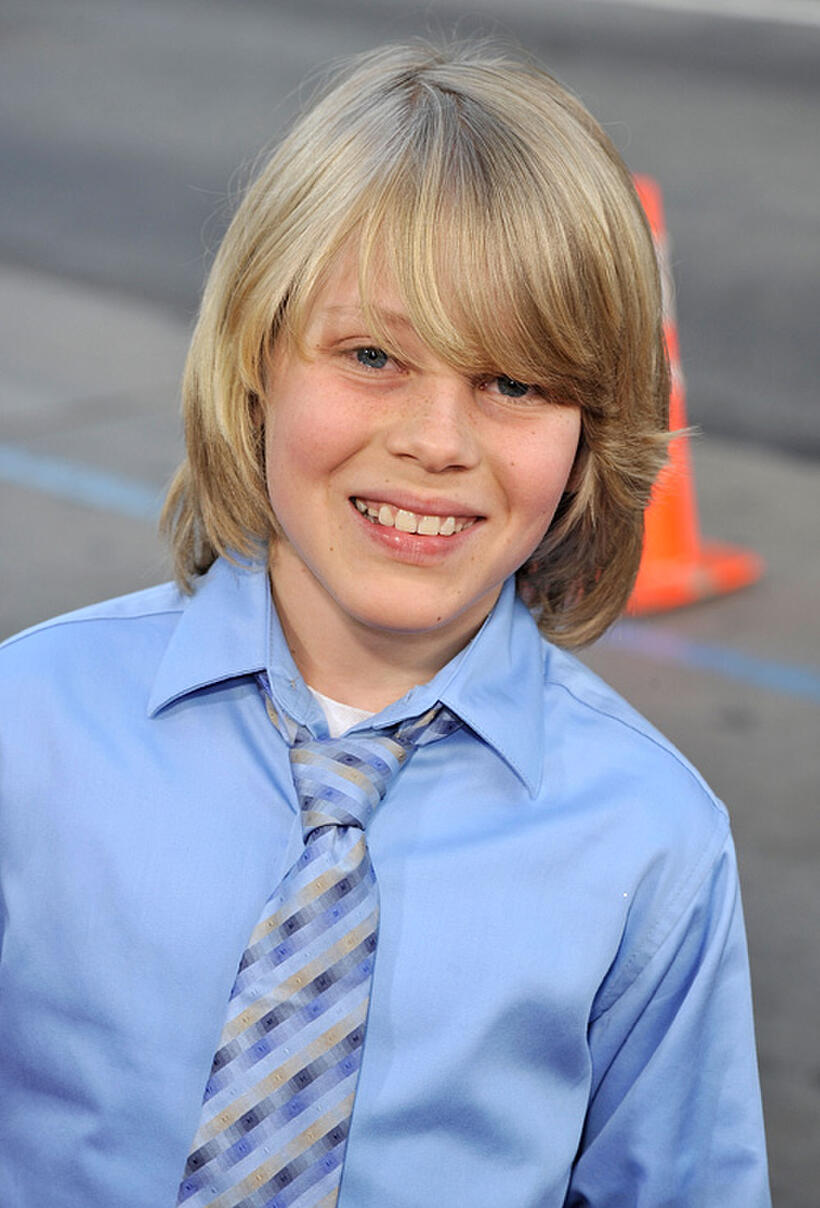 Devin Brochu at the world premiere of "Ghosts of Girlfriends Past."