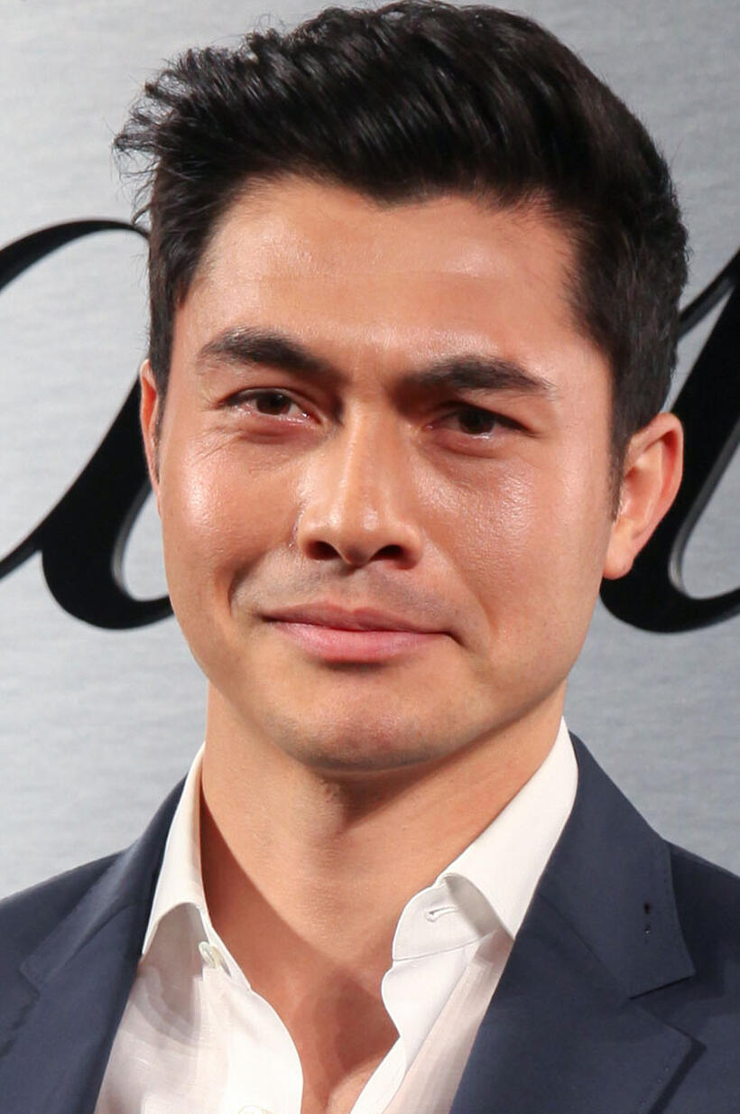 Henry Golding on the red carpet for the Santos de Cartier Watch Launch in San Francisco.