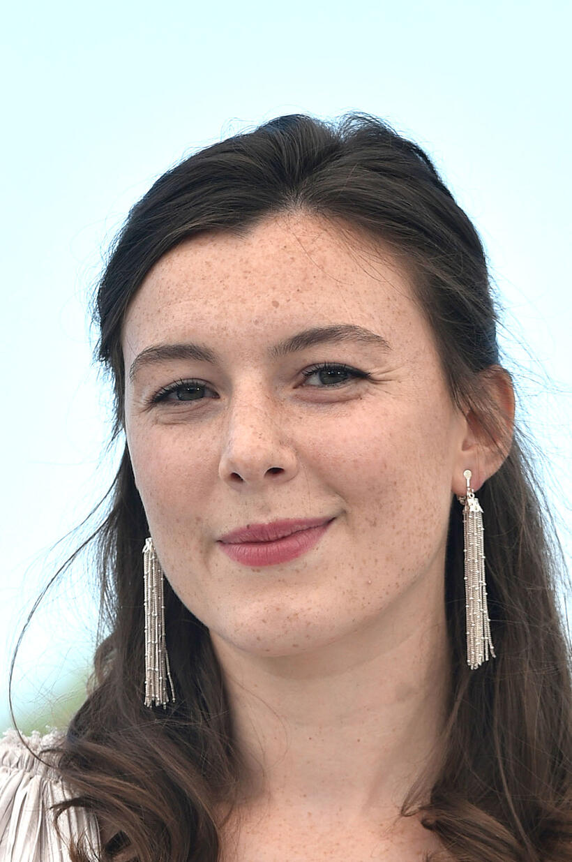 Louise Chevillotte at a photocall for "Benedetta" during the 74th Cannes Film Festival.