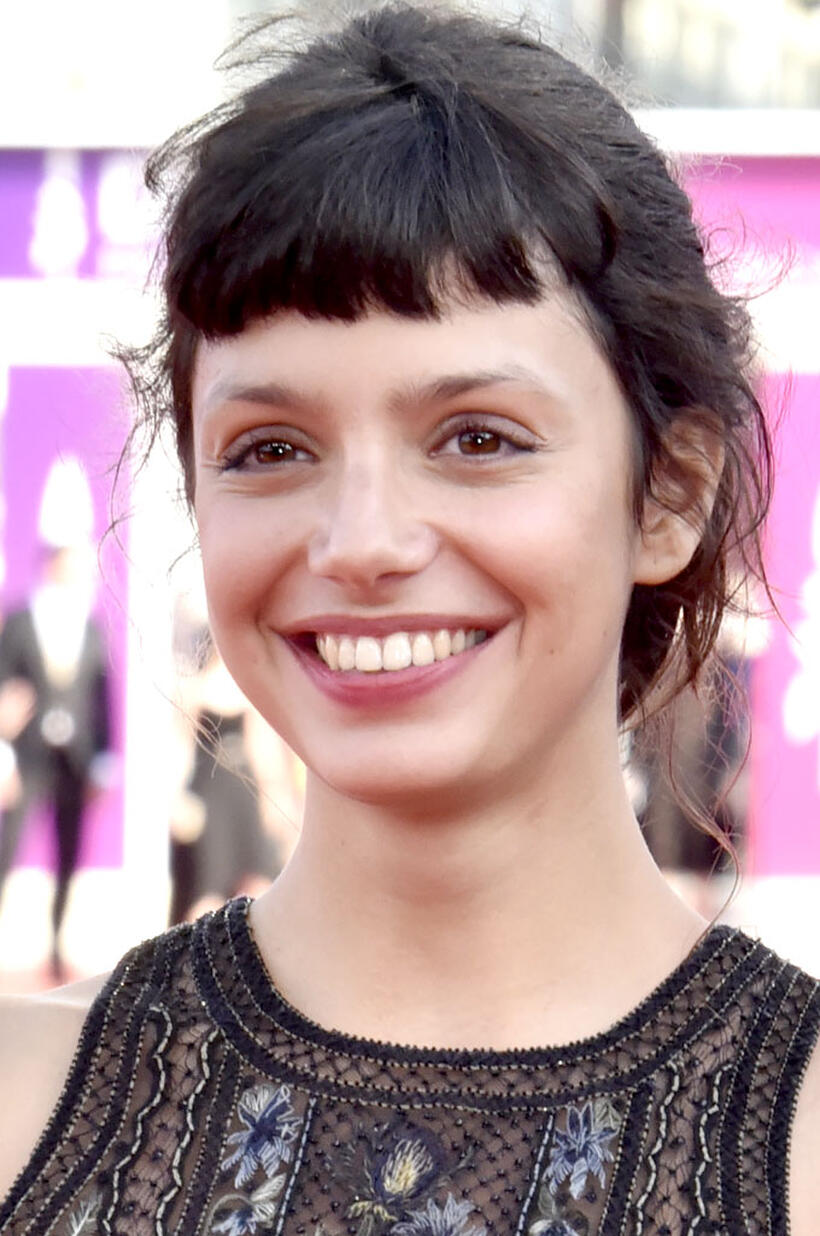 Noee Abita at the premiere of "Comment je suis devenu super-heros" during the 46th Deauville American Film Festival.