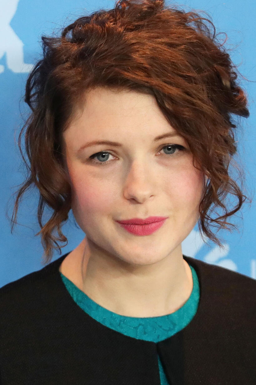 Hannah Steele at the "The Young Karl Marx" photocall during the 67th Berlinale International Film Festival.