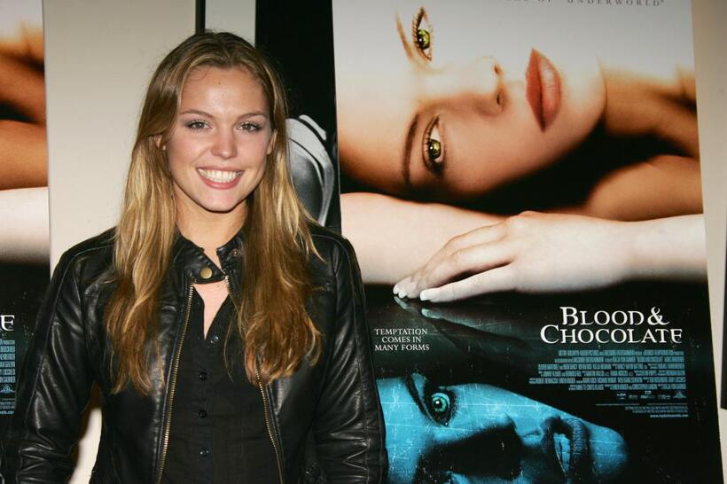 Agnes Bruckner at the Los Angeles promo screening of "Blood and Chocolate."