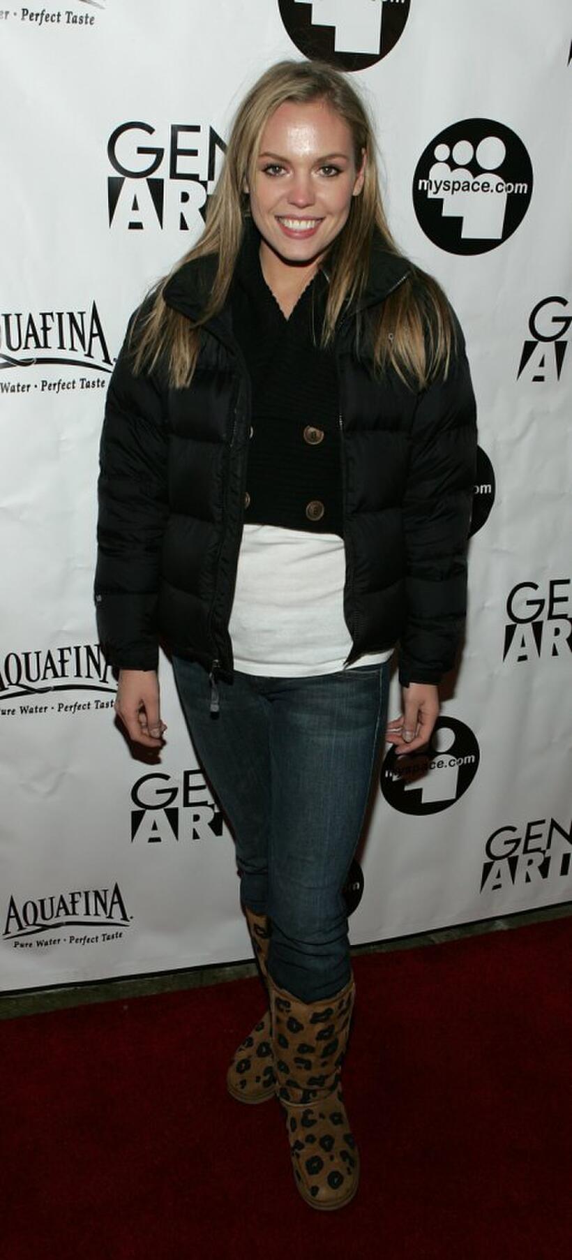 Agnes Bruchner at the 2006 Sundance Film Festival.