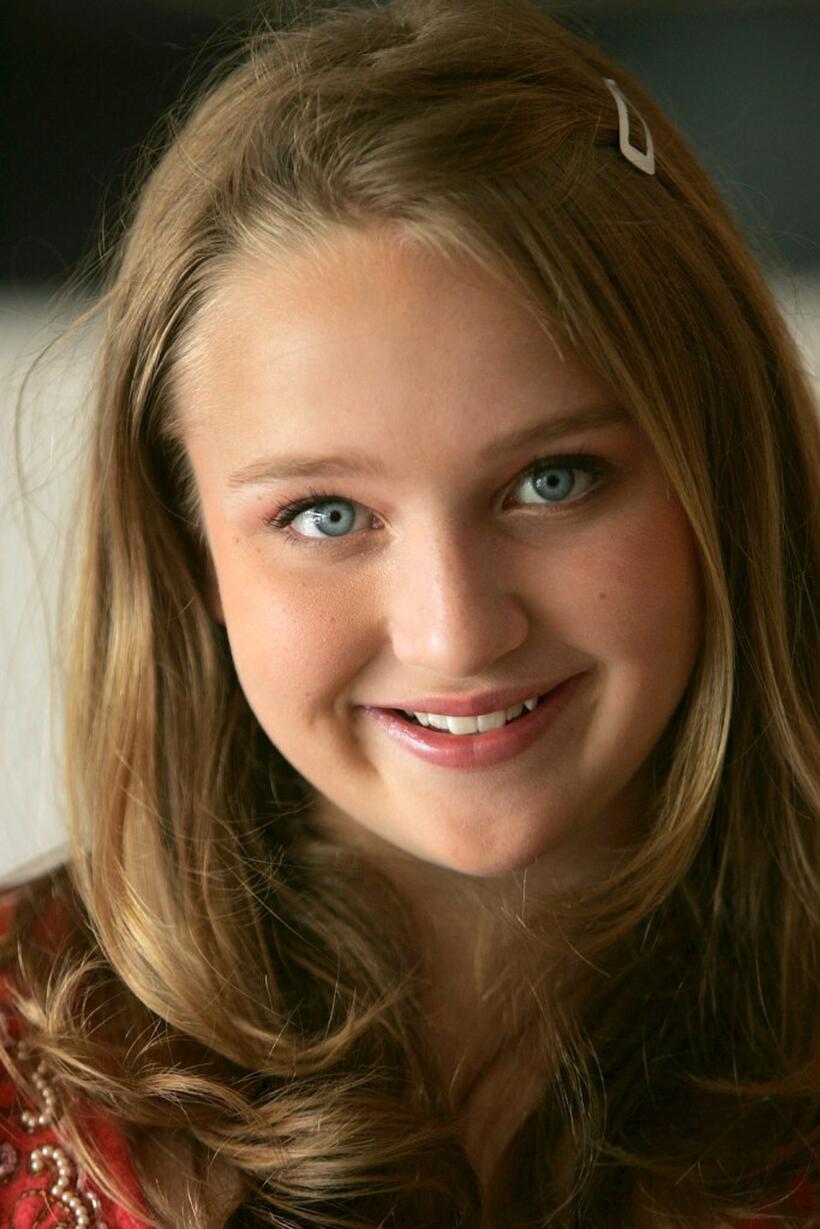 Amy Bruckner at the "Disney channel stars meet the press" event.