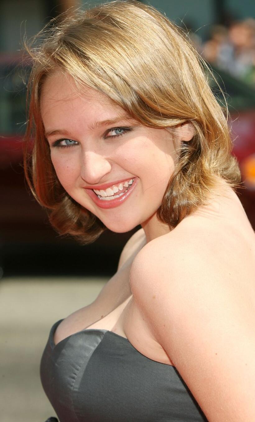 Amy Bruckner at the premiere of "Nancy Drew."