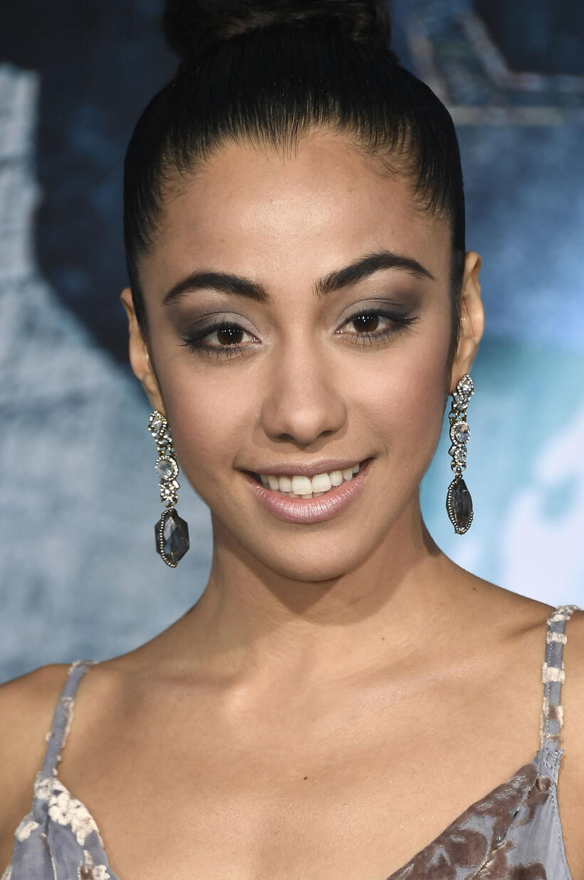 Shyrley Rodriguez at the "Pacific Rim Uprising" premiere in Hollywood.