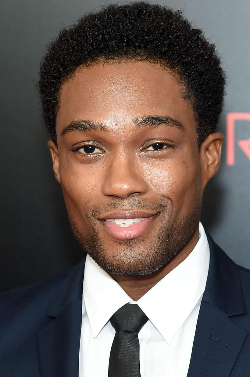 Antonio Madison at the "Acrimony" New York premiere.