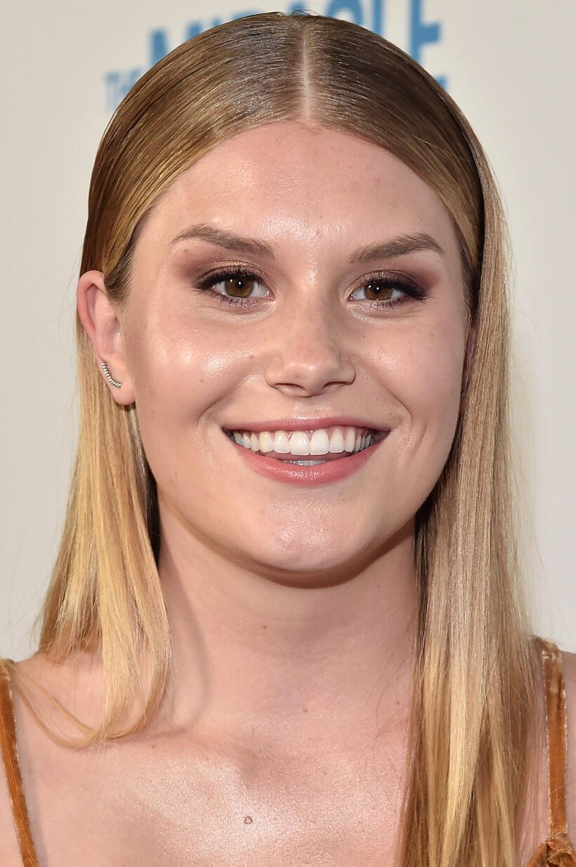 Natalie Sharp at the premiere of "The Miracle Season" in West Hollywood, California.