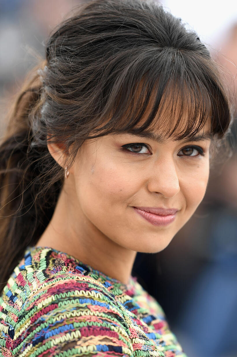 Maria Thelma Smaradottir at the photocall for "Arctic" during the 71st annual Cannes Film Festival.