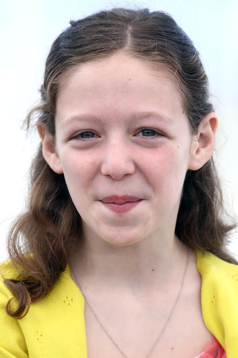 Alida Baldari Calabria at the "Dogman" photocall during the 71st annual Cannes Film Festival.