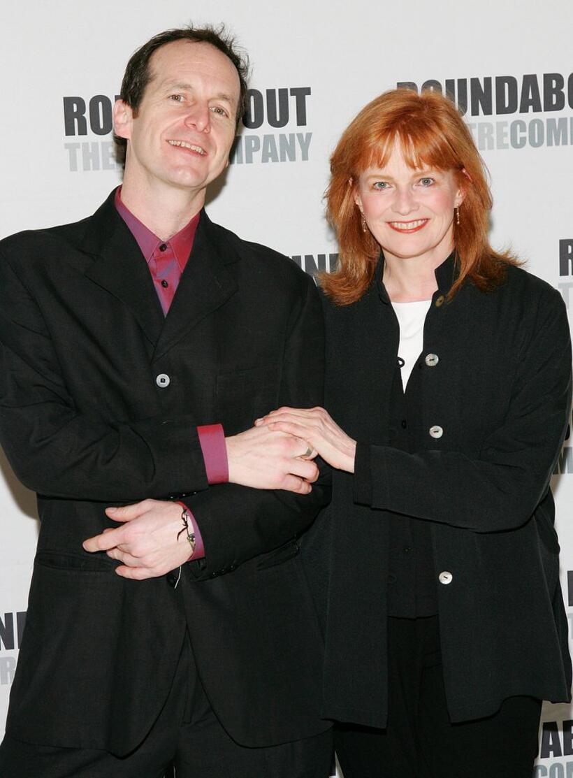 Blair Brown and Denis O'Hare at the Roundabout Theatre Company's Spring Gala.