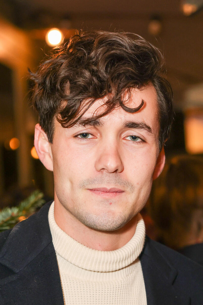 Jonah Hauer-King at the Gentleman's Journal Christmas party in London.