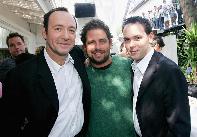 Kevin Spacey, Brett Ratner and Dana Brunetti at the 2004 Toronto International Film Festival.