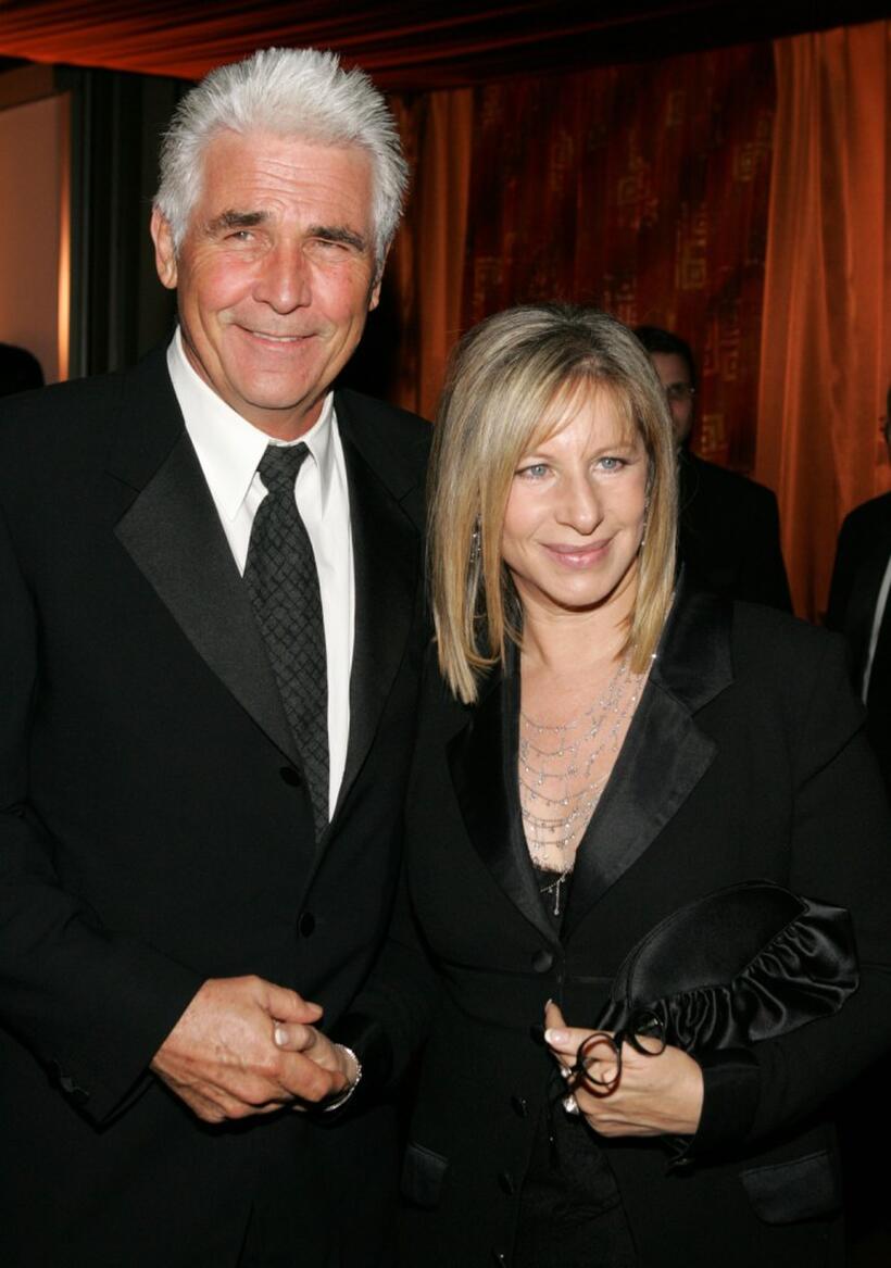 James Brolin and wife Barbra Streisand at the Governors Ball after the 77th Annual Academy Awards.