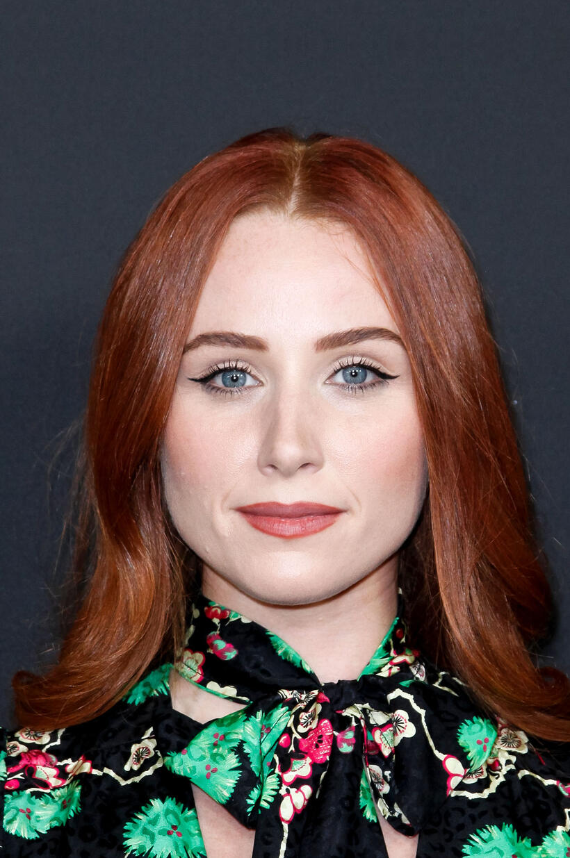 Sophia La Porta at the HFPA and THR Golden Globe Ambassador Party in West Hollywood, California.