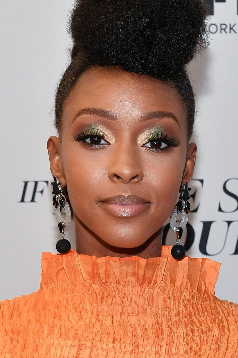 Ebony Obsidian at the "If Beale Street Could Talk" U.S. premiere during the 56th New York Film Festival.