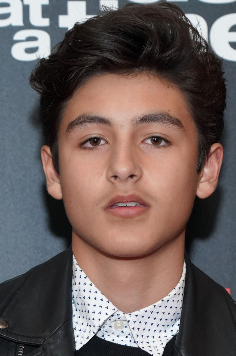 Marcel Ruiz at the premiere of Netflix's "One Day At A Time" Season 3 in Los Angeles.