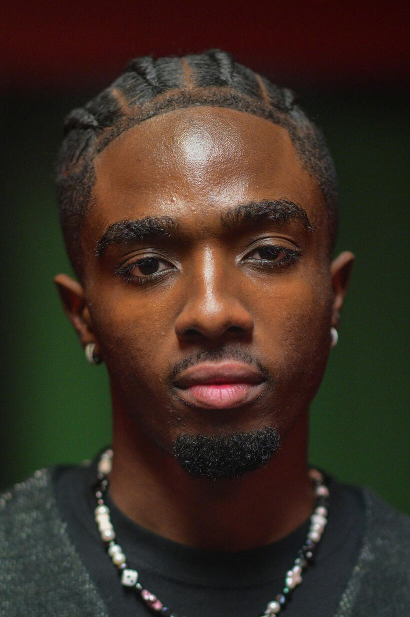 Caleb McLaughlin at Rema Rave and Roses North American Tour II in Atlanta.