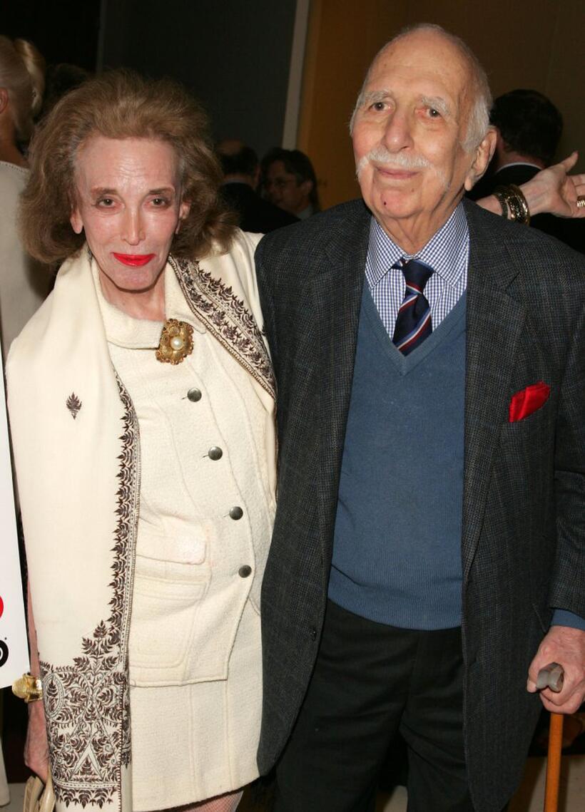 Helen Gurley Brown and David Brown at the premiere of "BOFFO: Tinseltown's Bombs and Blockbusters."