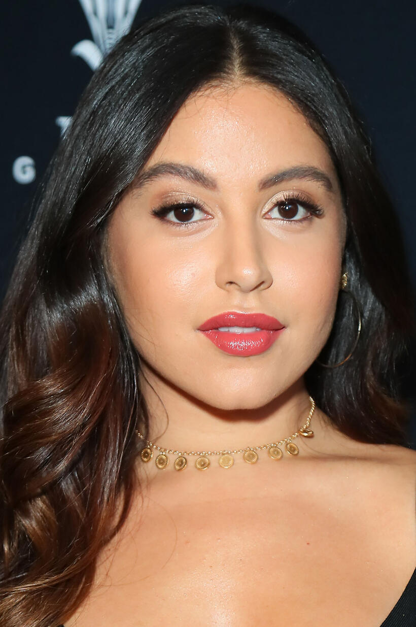 Cinthya Carmona at the premiere of "Sprinter" in Los Angeles.