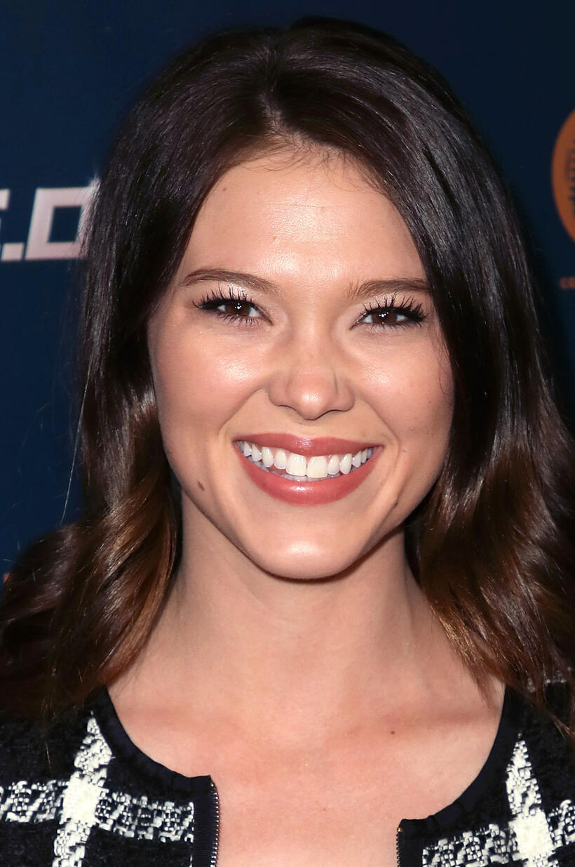 Megan McGown at a screening of "F.R.E.D.I." in Los Angeles.