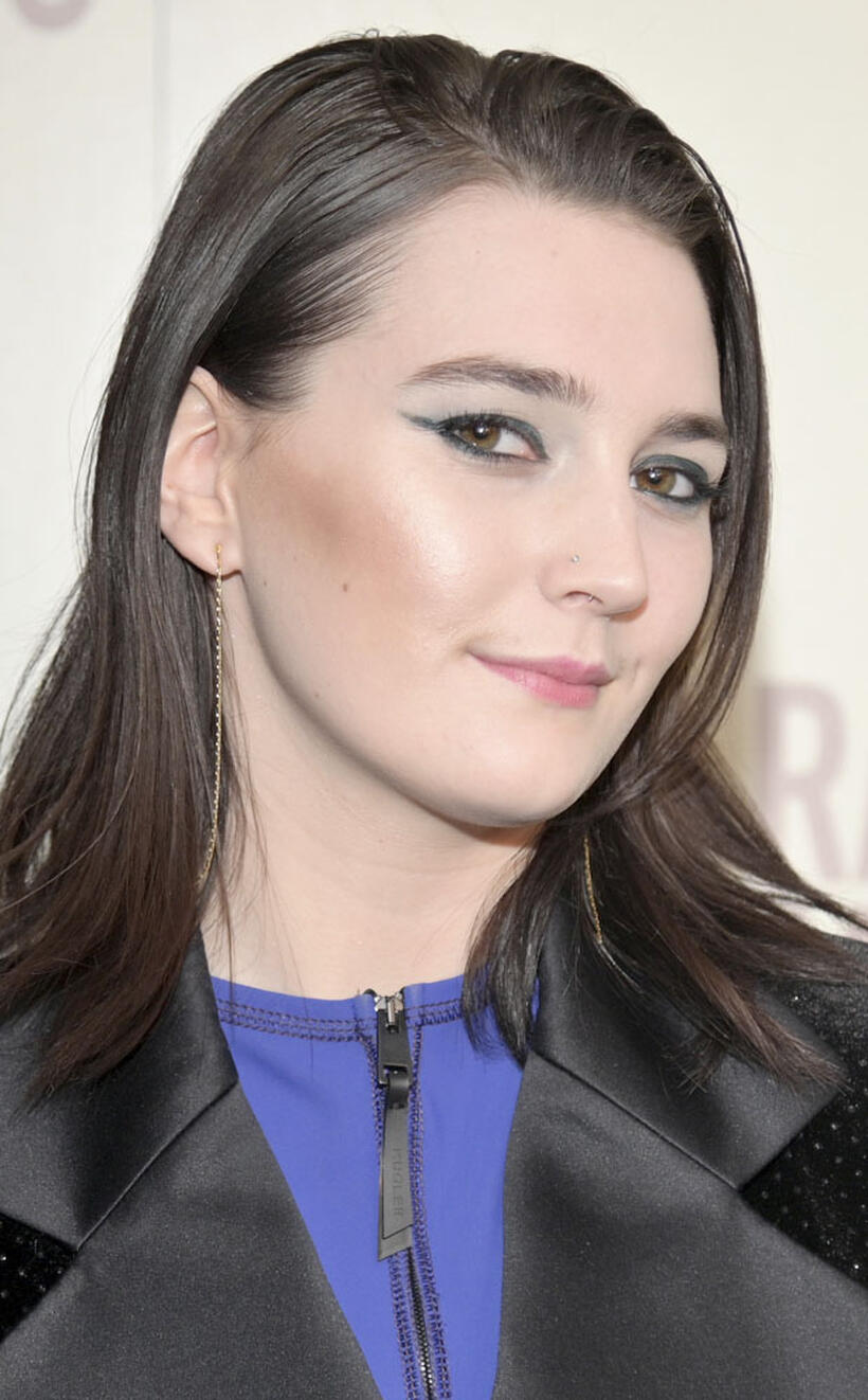 Sidney Flanigan at a New York screening of "Never Rarely Sometimes Always".